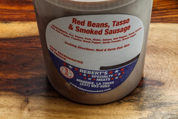 Red Beans & Tasso (1 qt)